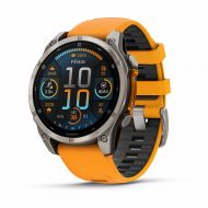 ����� ���� Garmin FENIX 8 - 47 ��, AMOLED, Sapphire, Titanium, 010-02904-11 ������-�����, ��������� ����������� �������